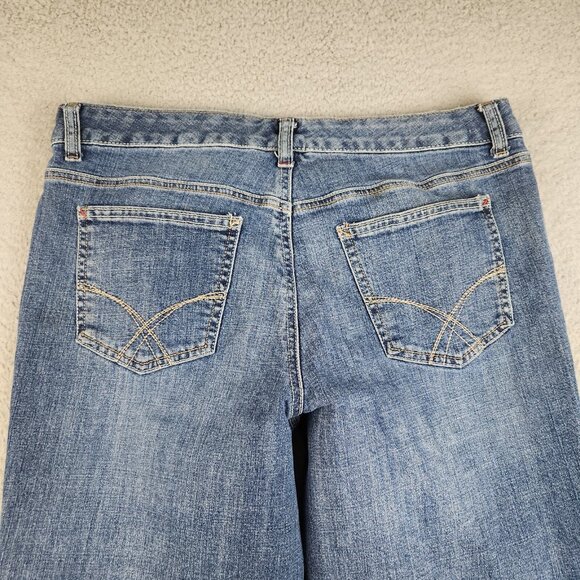 Tommy Hilfiger Jeans Women's 10S Blue Hope Bootcut Curvy Denim Pants Stretch - Picture 4 of 11